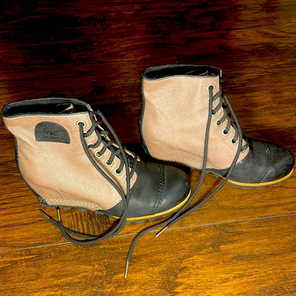 Sorel PDX Wedge / Black Tan